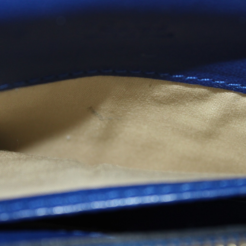 Chloe Bifold Blue Bow Wallet - Picture 6 of 6